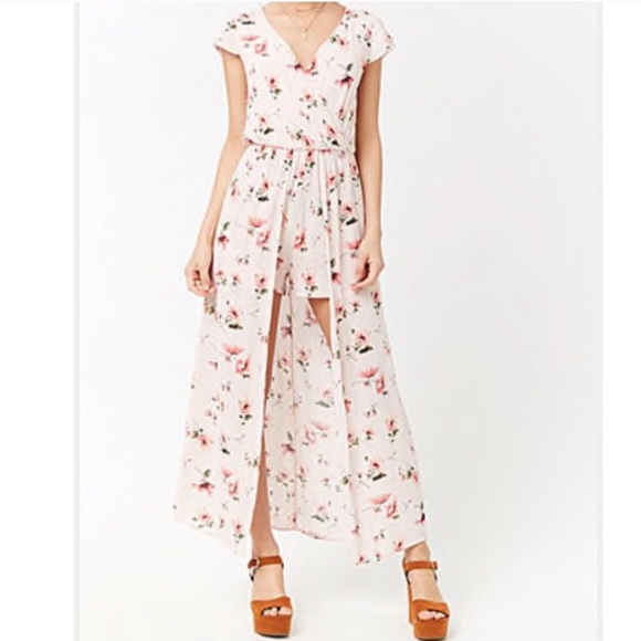 maxi skort romper dress